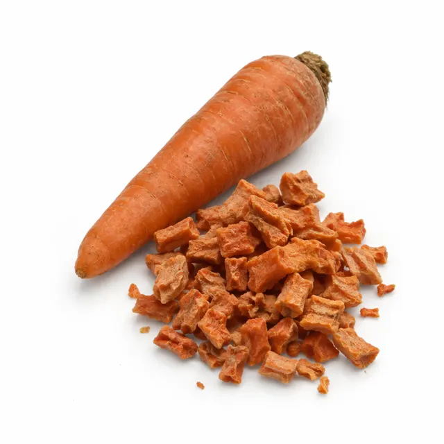Carrot Cubes 4-10 mm Organic