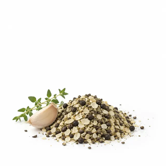 Garlic Pepper Spice Mix Germ-Reduced Organic