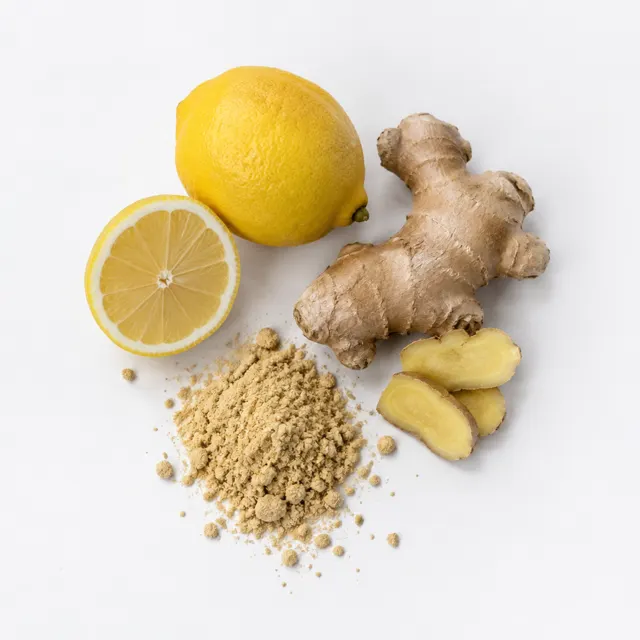 Lemon Ginger Powder Germ-Reduced Organic