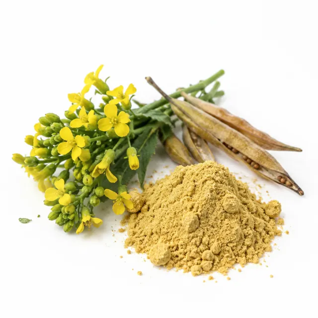 Mustard Seed Powder Yellow Sinapis Alba Germ-Reduced Organic