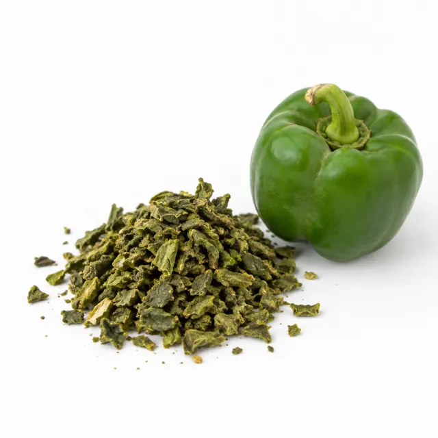 Sweet Pepper Flakes Green 9 mm Organic